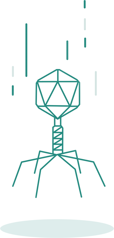 Classic Phage Symbol of BiotechNetwork